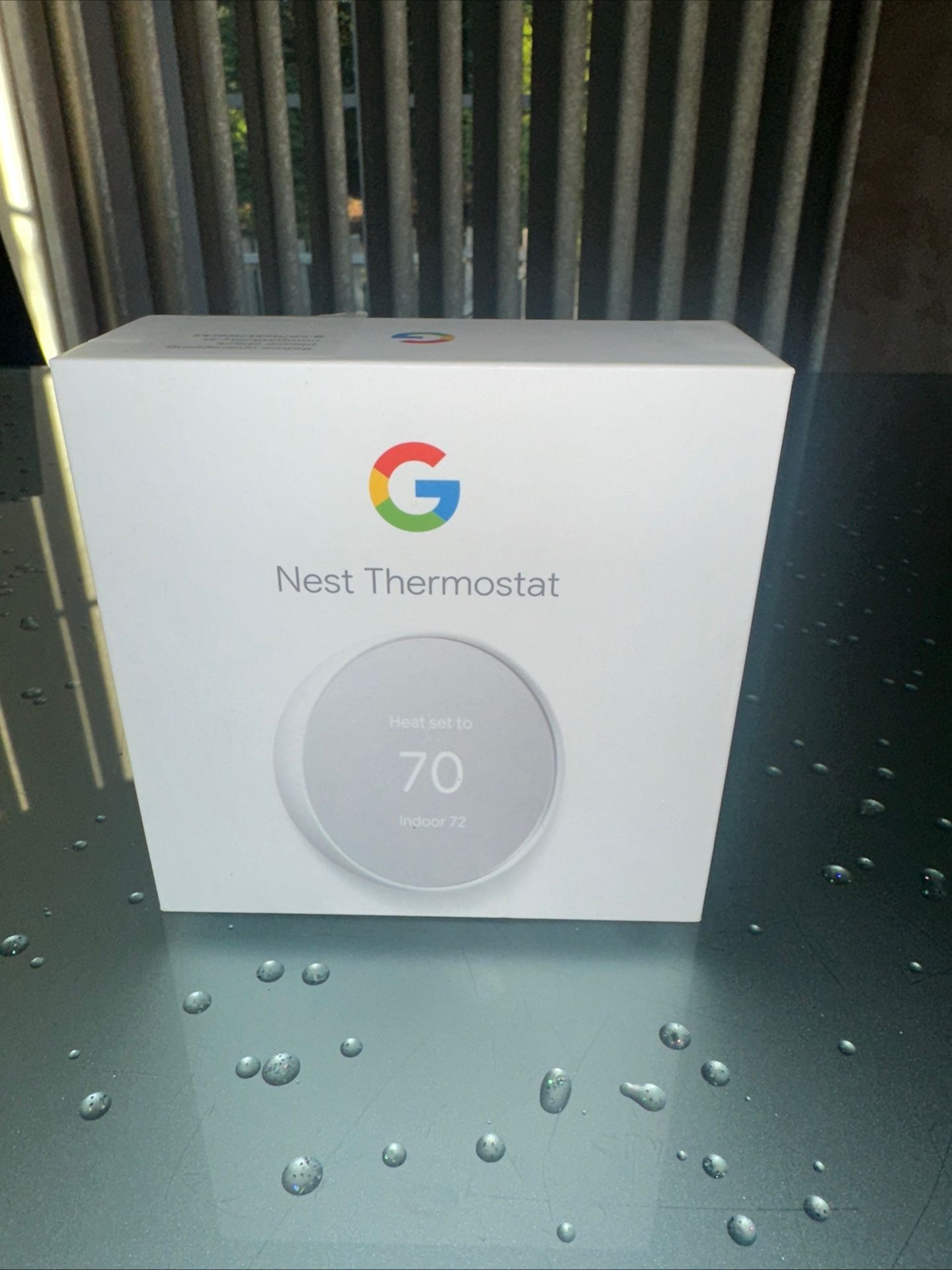 Google Nest Smart Thermostat, Snow - GA01334-US (OPEN BOX - NEVER USED)