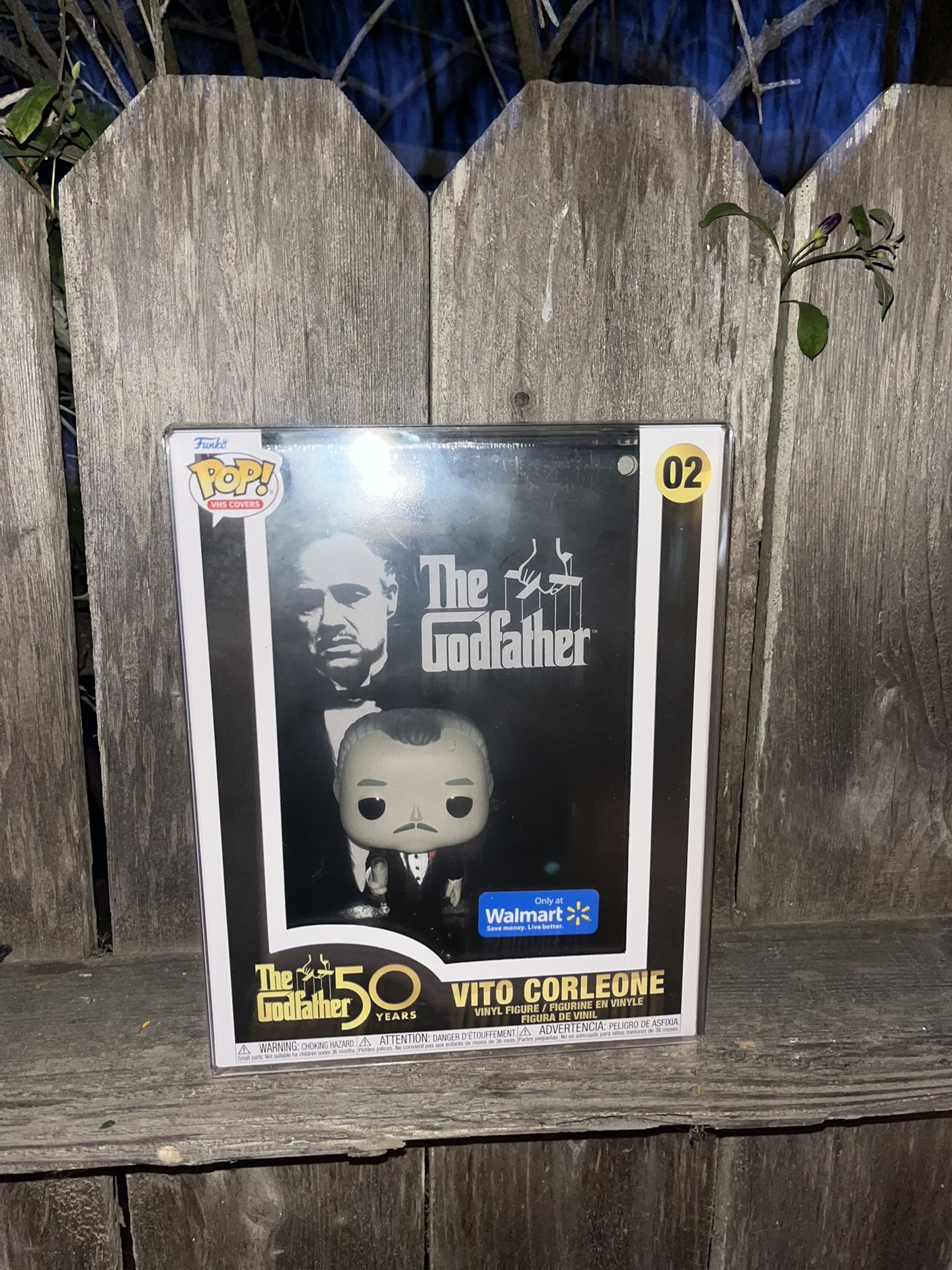 Funko Pop VHS Covers: The godfather Vito Corleone Walmart Exclusive