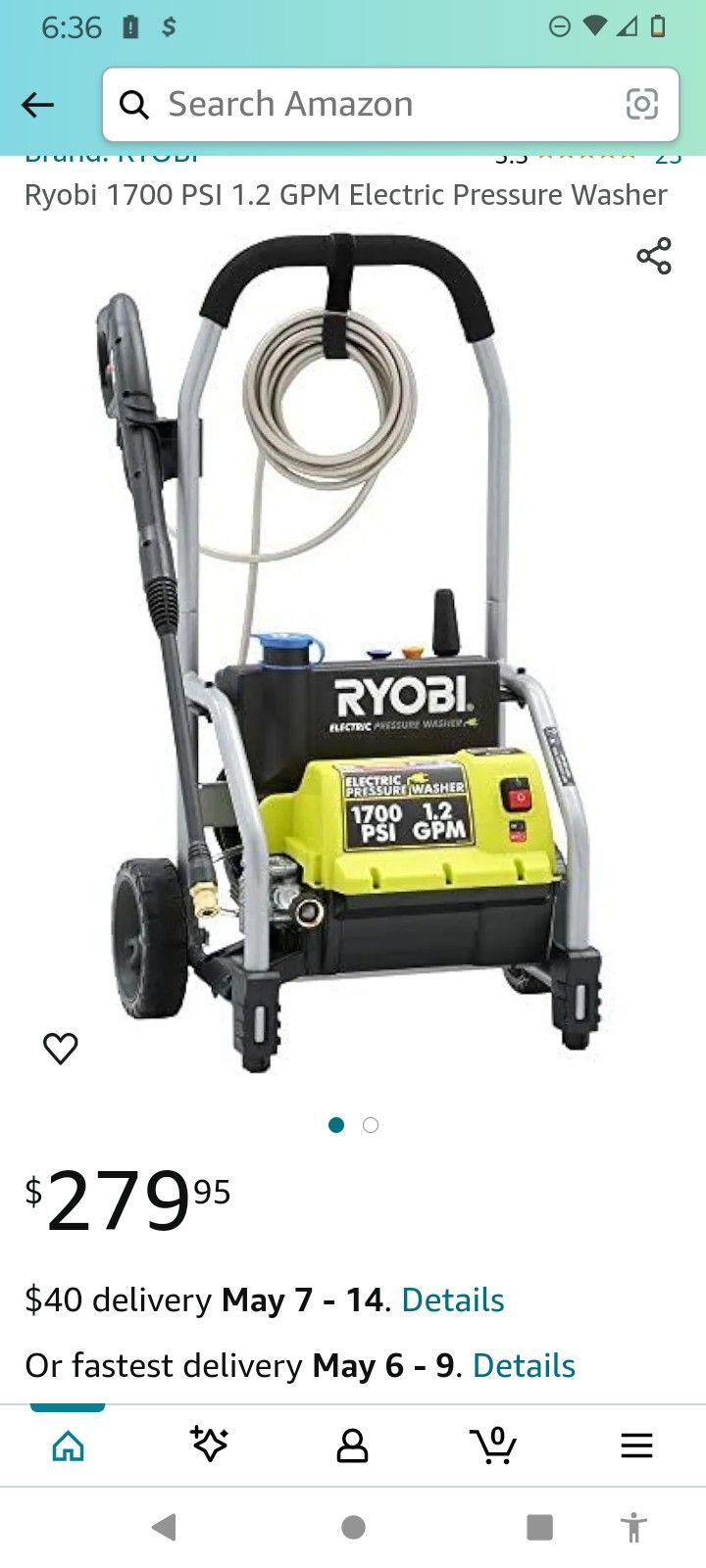 Electric Pressure Washer