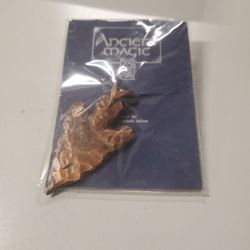 New In Box Ancient Magic Bronze Chiseled Arrowhead Necklace Heavy (39 Grams) An EGYPTIAN Relic?