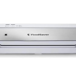 Foodsaver VS0160 Sealer PowerVac Compact Vacuum Sealing Machine, Vertical Storage, White