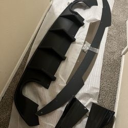 Dodge Charger 2015-2025 Rear Diffuser & Side Skirts 