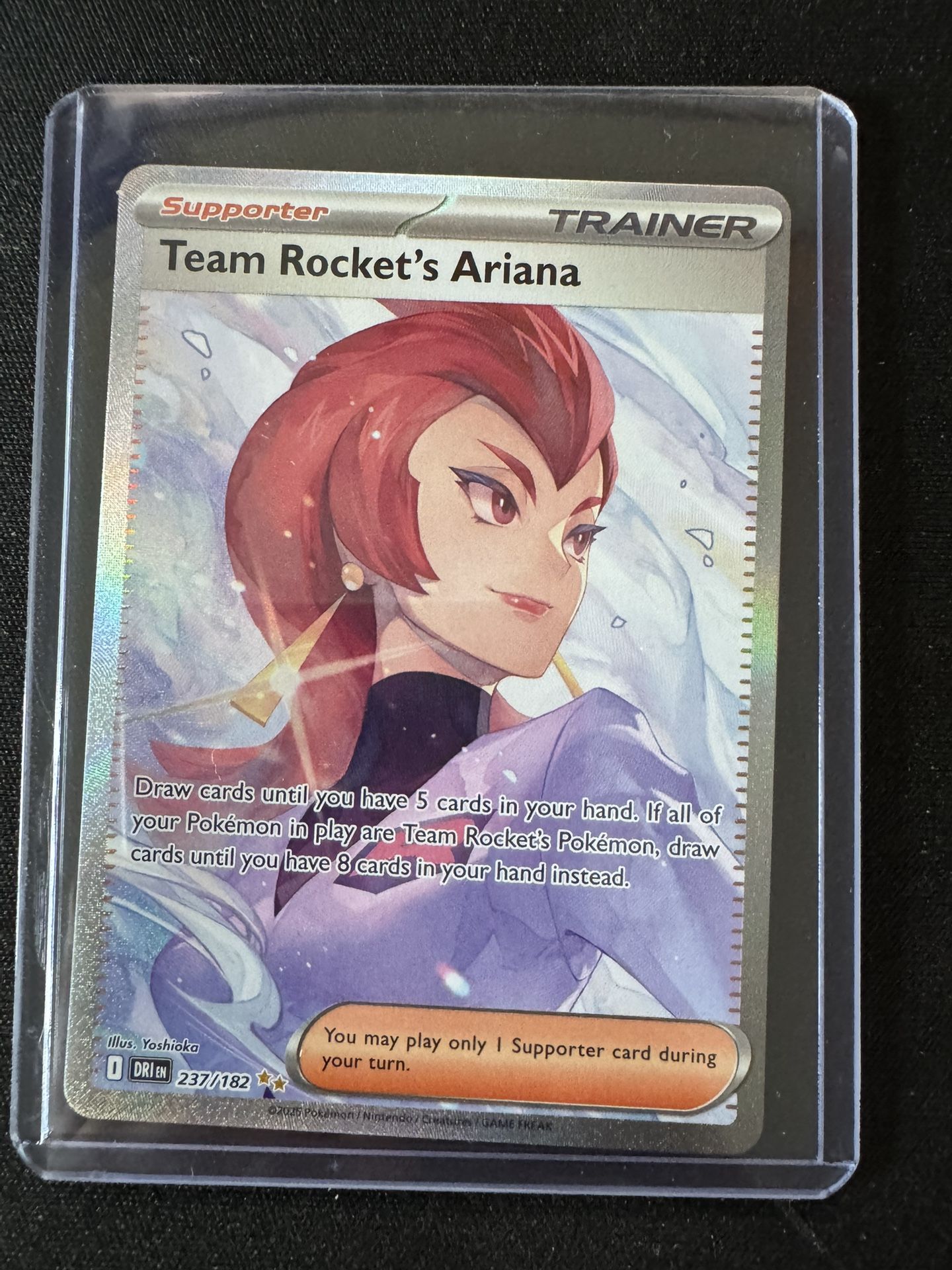 Team Rocket’s Ariana Pokemon Card - DRI 237/182