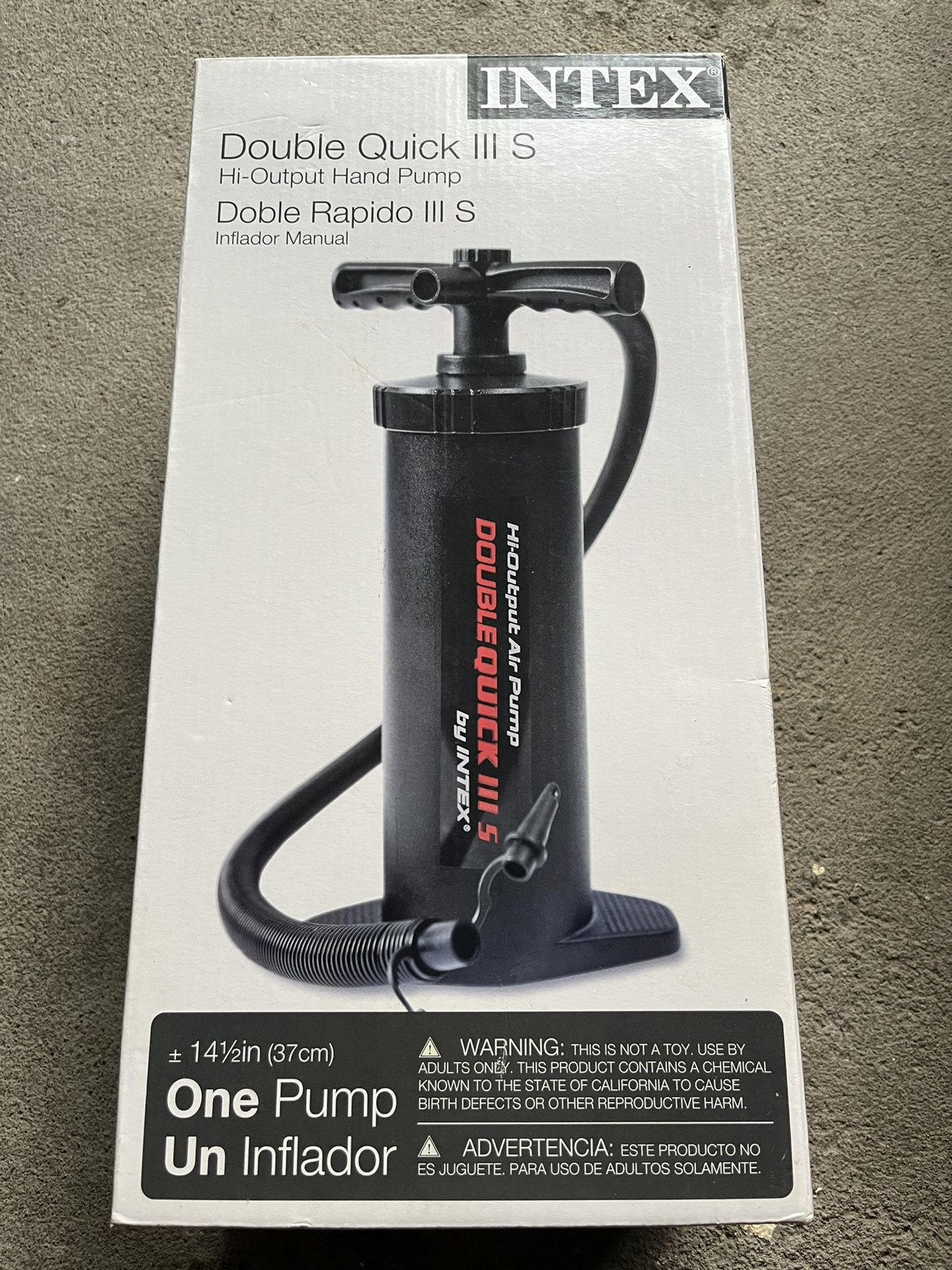 Air mattress/whatever quick pump