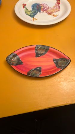 Hand Painted Plate