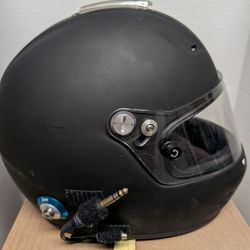 Zamp RZ-58 Racing Helmet – Small – HANS + Radio Comms – w/ Bag