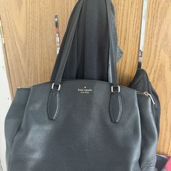 Kate Spade Black Leather Purse