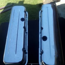 CHROME VALUE COVERS/ HIGH PERFORMANCE EXHAUST