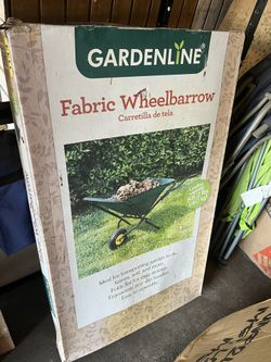 Garden fabric Wheel Barrel 