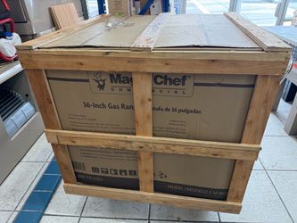 MAGIC CHEF_ Commercial -36 Inch Gas Range in Stainless Steel