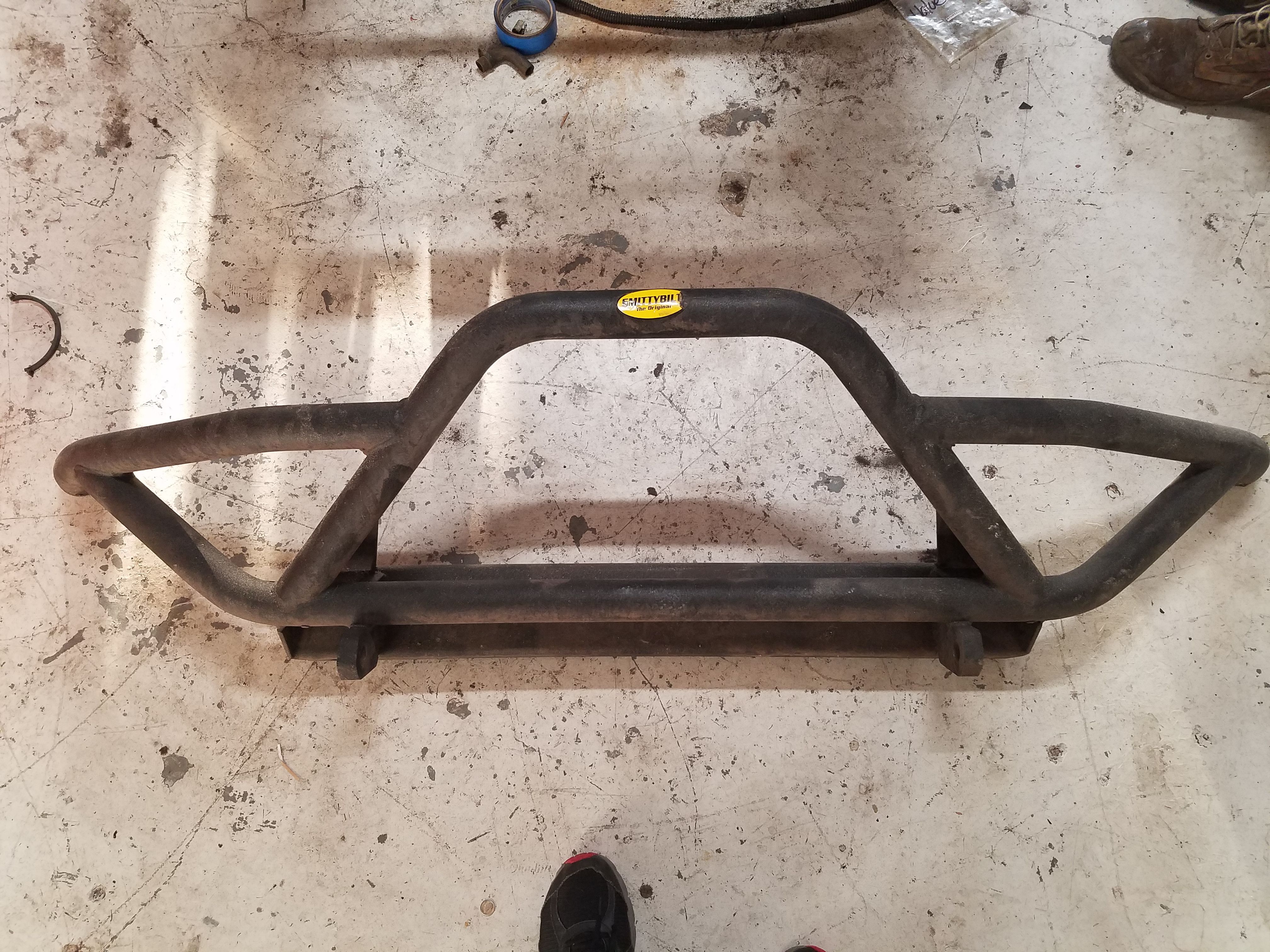 Front bumper for a jeep yj