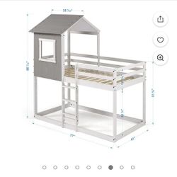 Twin Bunkbed Treehouse 