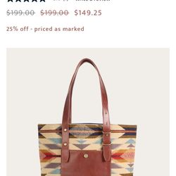 Pendleton Mills Purse