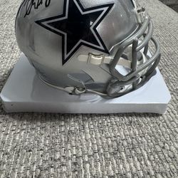 Brandon Aubrey Signed Autograph Mini Helmet - Dallas Cowboys - Beckett Coa