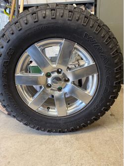 Jeep wheels - 5 polished