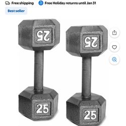 Cast Iron Dumbbells