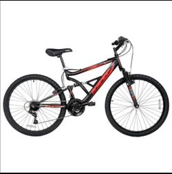 Hyper Bicycle Men's 26 In. Shocker Mountain Bike, Black
