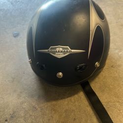 Two Helmets Good Shape 