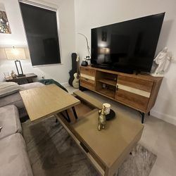 Set - Coffee Table and Console 