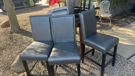 5 bar top chairs