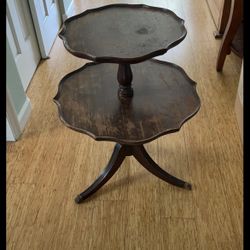 Two-Tier Accent Table