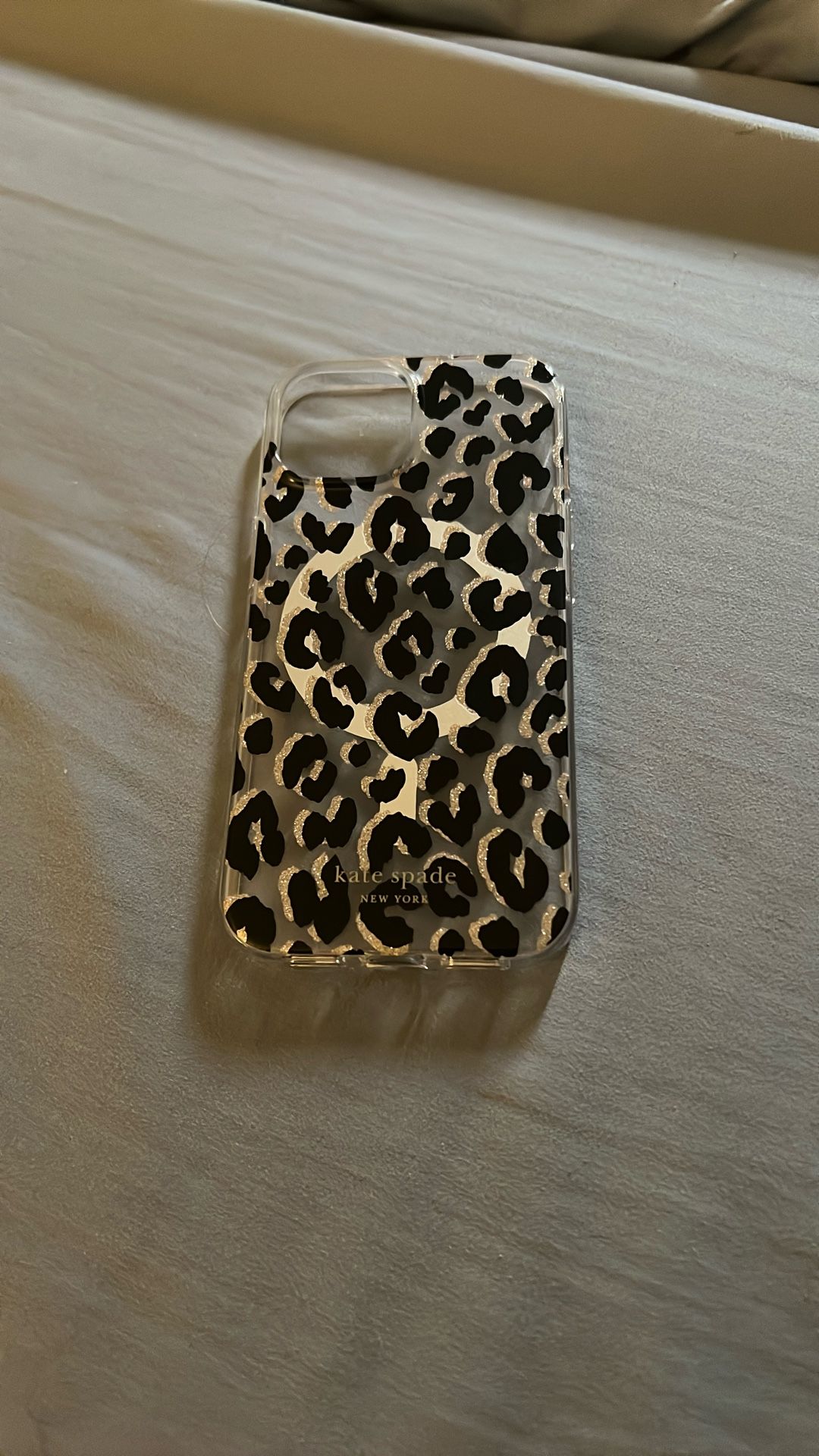 Kate Spade Leopard Print Phone Case iPhone 15