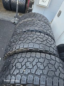 4 Used Tires Lt35x12.50r20 Toyo RT Open Country ,DOT 2023, LR , E , 10 PLY $399.00
