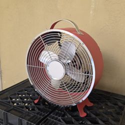 Small Red Fan