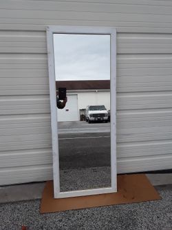 Well Made Full Length Mirror 68" X  27" And Like New Condition. 