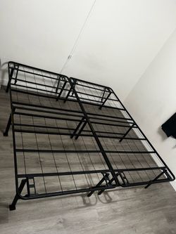 King Size Metal Platform Bed Frame