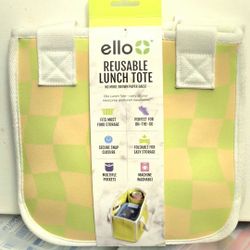 New Ello Reusable Wadhable Lunch Bag!