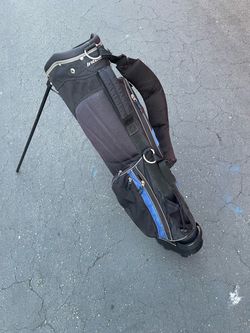 Golf Stand Bag Black and Blue