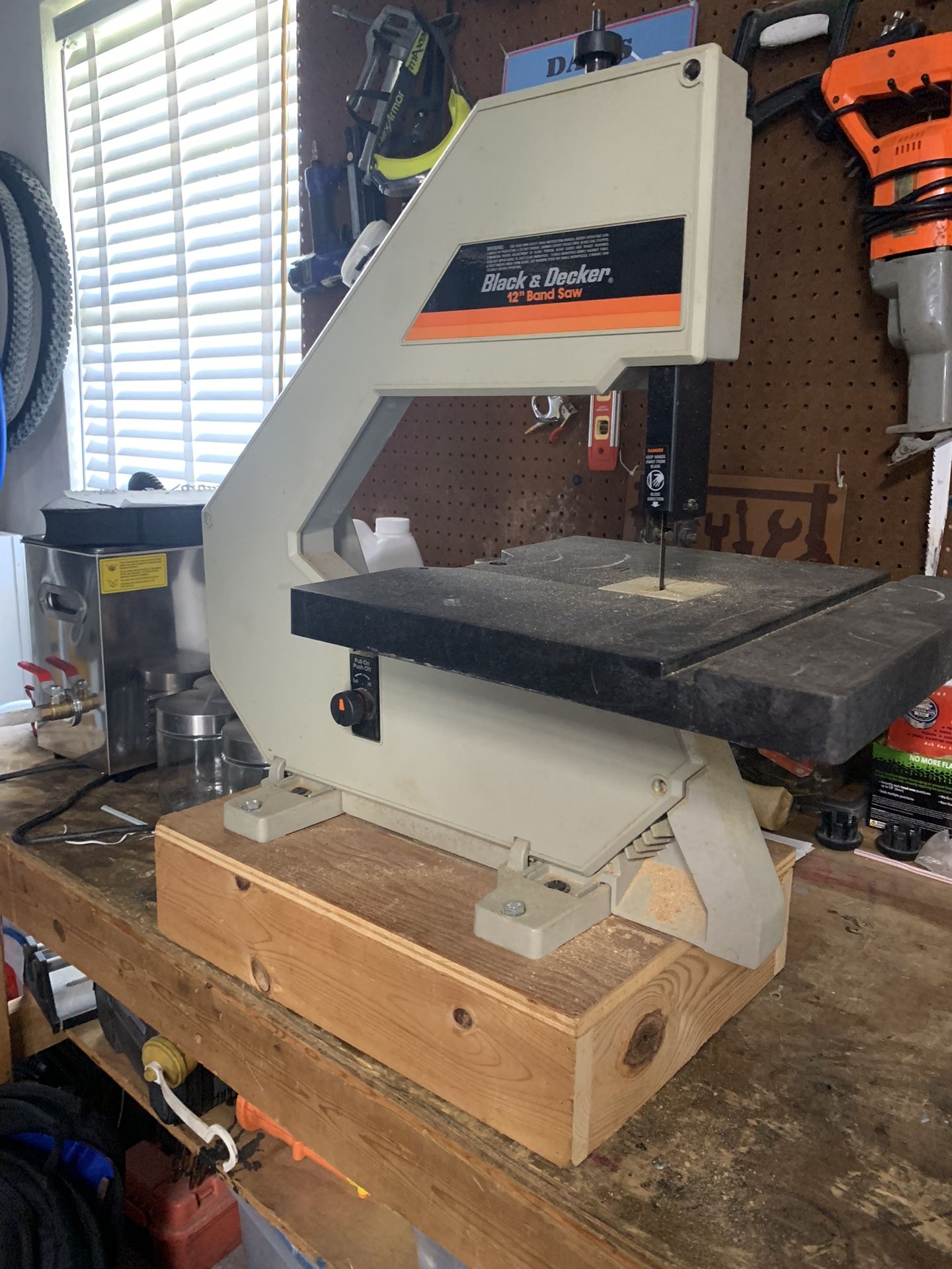 Black And Decker 12” Band Saw With Stand