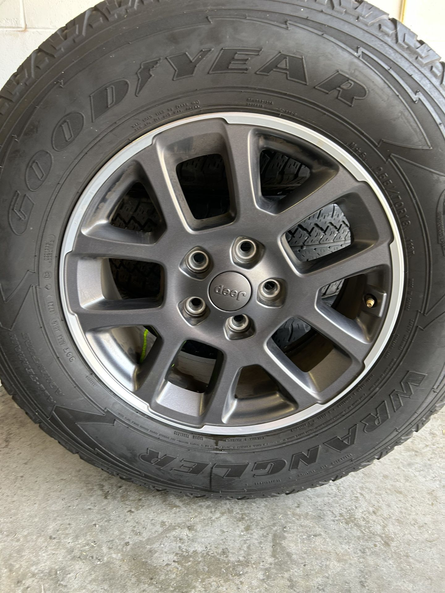 Jeep Gladiator Wheels/rims/tires