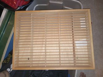 Vtg Napa Valley cassette tape holder wall mount