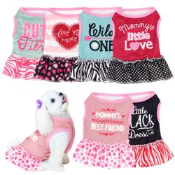 6 Pack Girl Dog Clothes Pet Dress