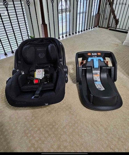 UPPAbaby Mesa V2 Infant Car Seat/Easy Installation/Innovative SmartSecure  Technology/Base