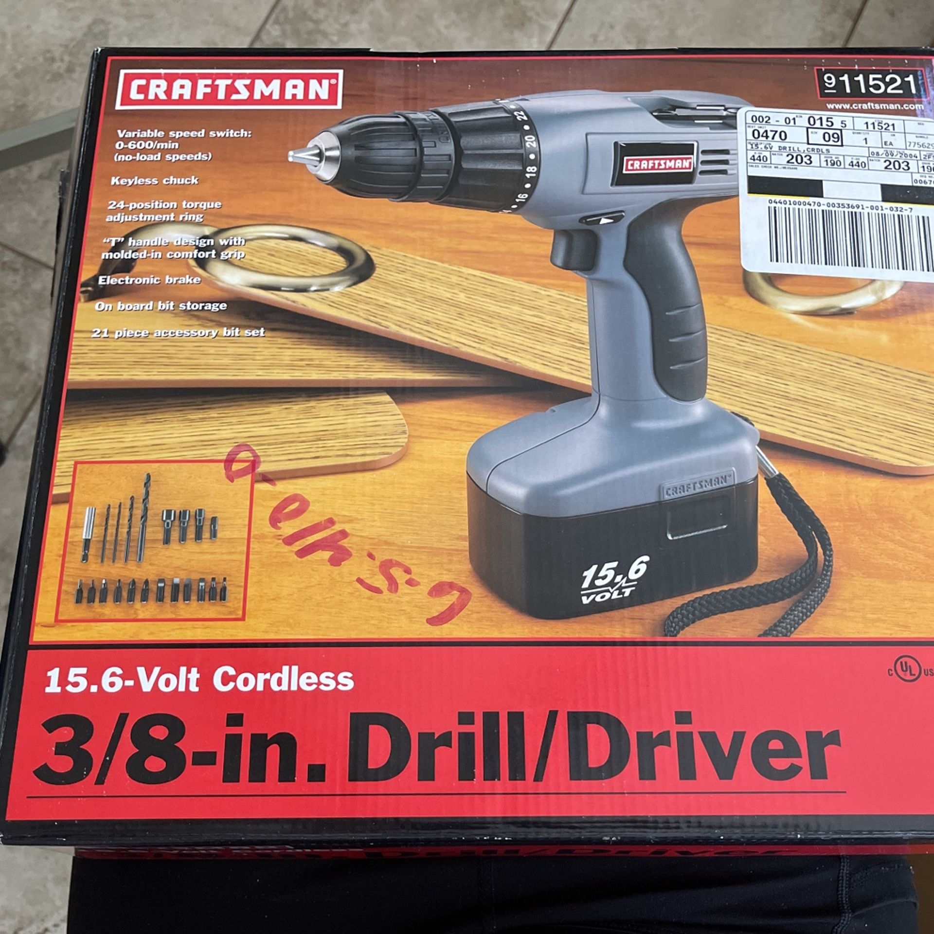 Craftsman Cordless Drill/Driver