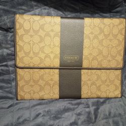 COACH Binder Portfolio - Brand New!