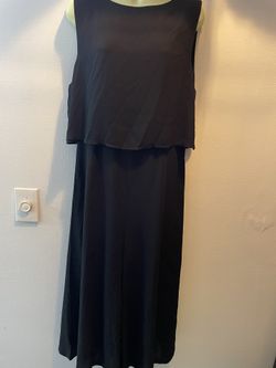 Black Cotton Romper