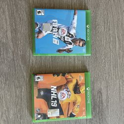 FIFA 19 And NHL 19 Video Games