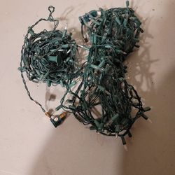 200 clear white light String Lights Christmas Green Wire Indoor Outdoor