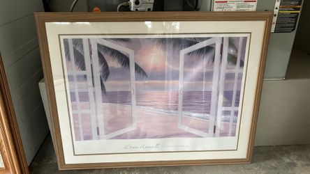 Large Framed Picture