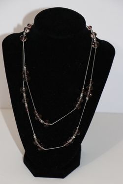 Forever 21 Pink Crystal Necklace