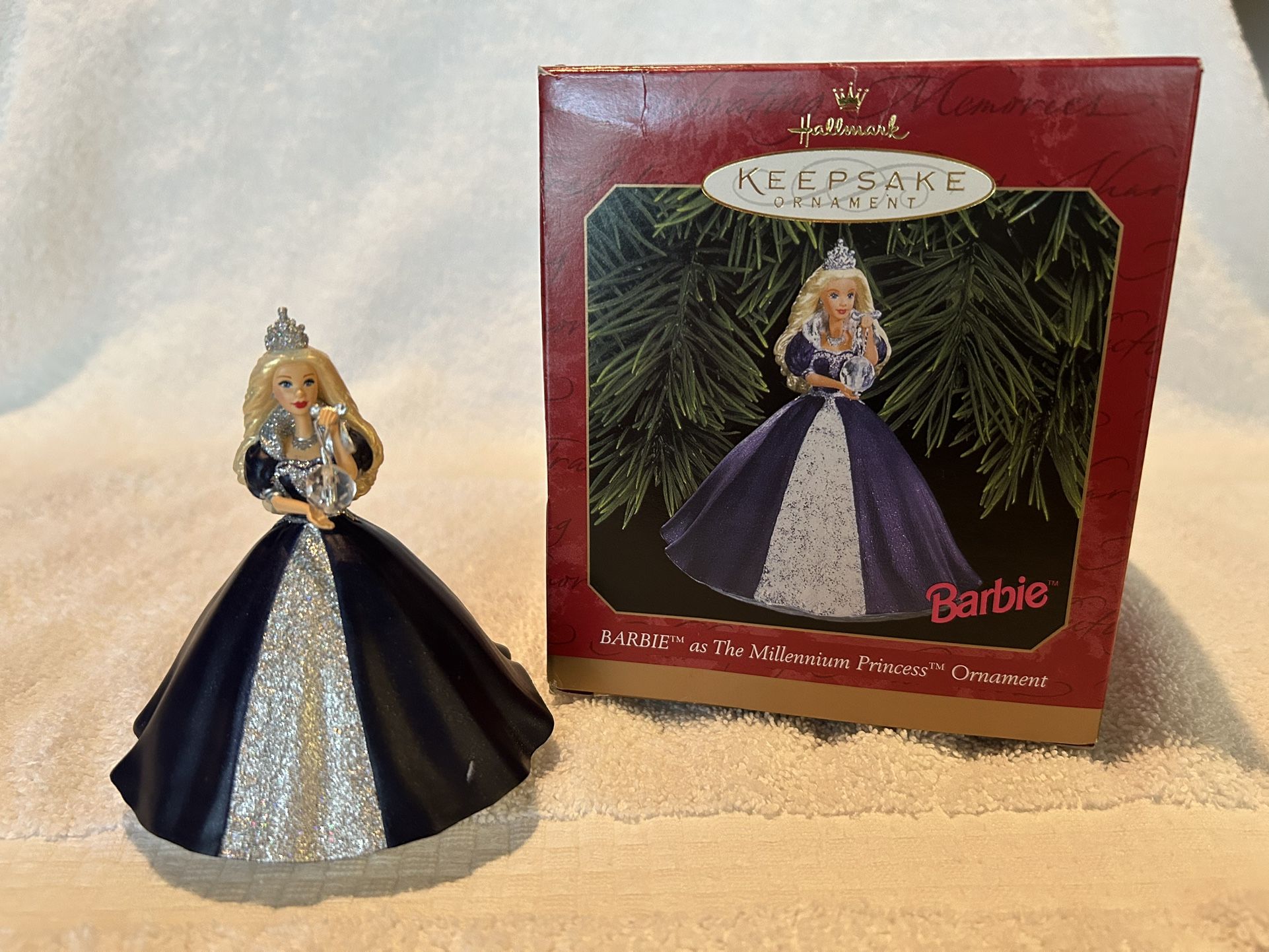 1999 Barbie As The Millennium Princess Ornament