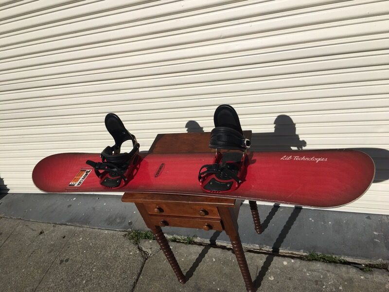 LIB TECH - DAVE LEE 156 (MERVIN MANUFACTURING) CLASSIC - SLOPE STYLE SNOWBOARD