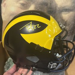Michigan State Autographed Helmet Replica