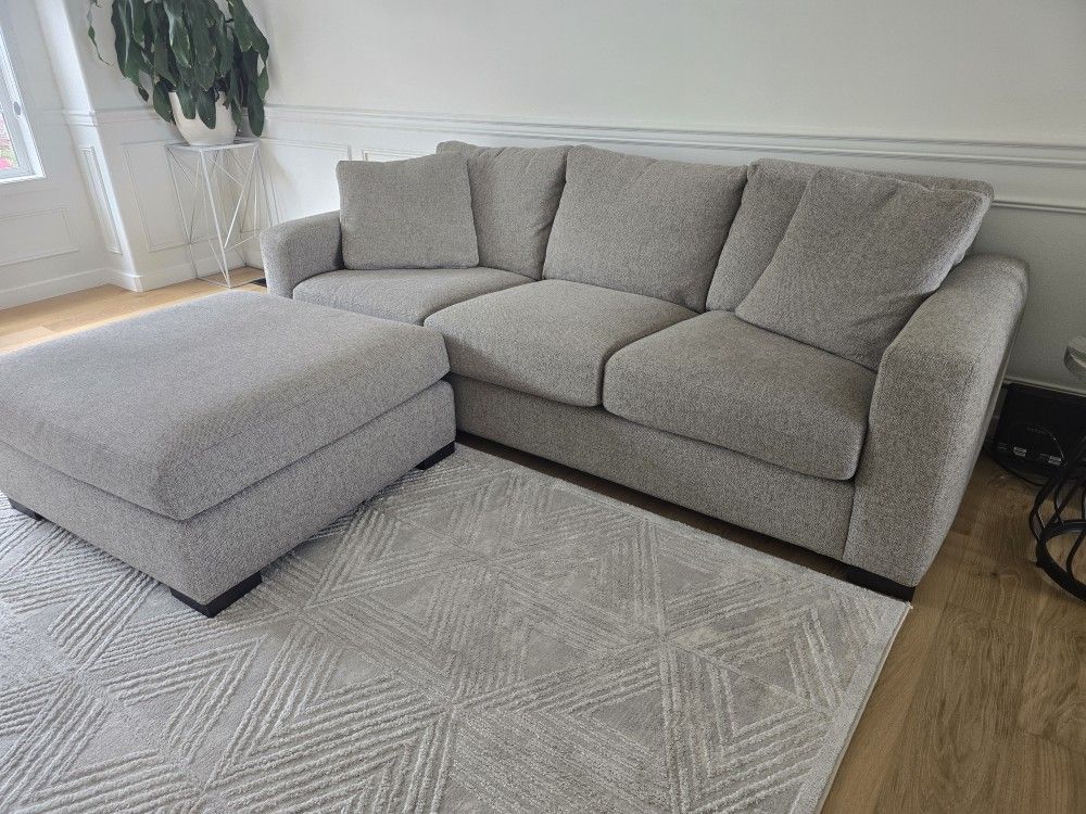 Room Board Metro Sofa And Ottoman