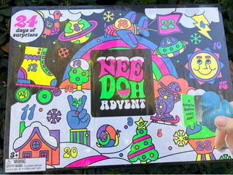 Needoh advent calendar 24 days of surprises