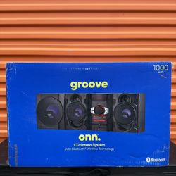 Onn Groove CD Stereo System – 1000W – Bluetooth